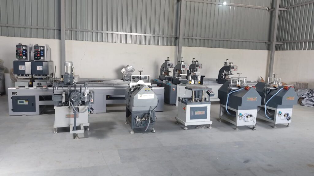 Top UPVC Window Manufacturing Machines & Suppliers in Jaipur 4 Double Head Cutting Machine
