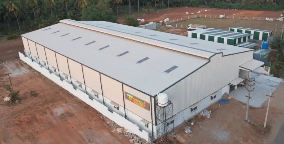 About Howzzat Impex 2 Aerial view of the Howzzat Impex UPVC machine factory in Pollachi