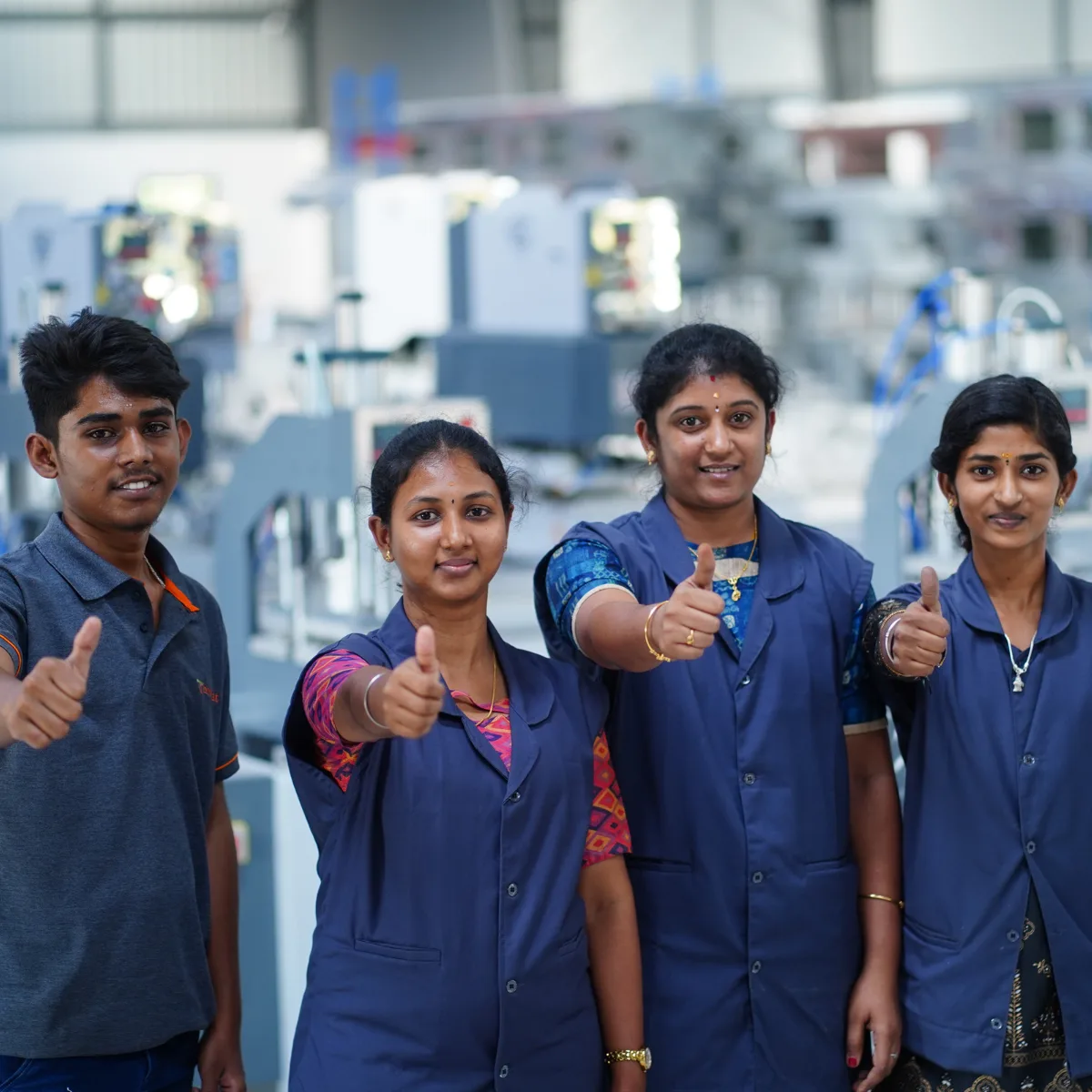 About Howzzat Impex 7 Howzzat Impex factory team members at the Pollachi factory